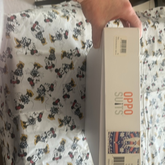 Men’s Oppo Christmas suit red/white/blue size 50 - Picture 6 of 7